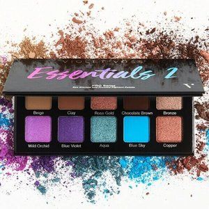 VIOLET VOSS Essentials 2 Eye Shadow Palette Full Size 10 Shades NIB